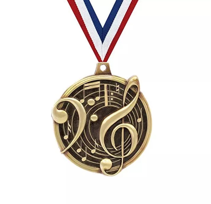 3D Musical Medal