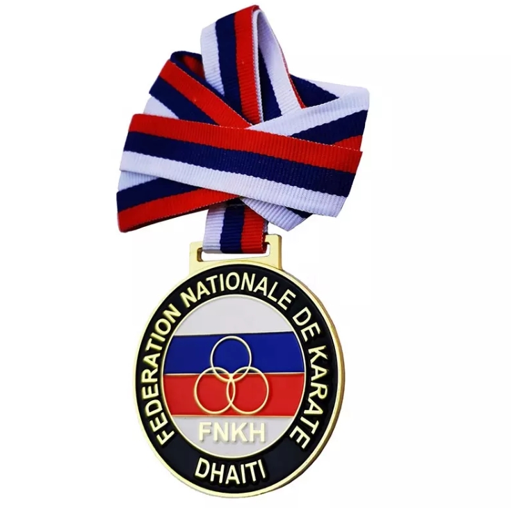 Metal Gold Medals Souvenir Medallion