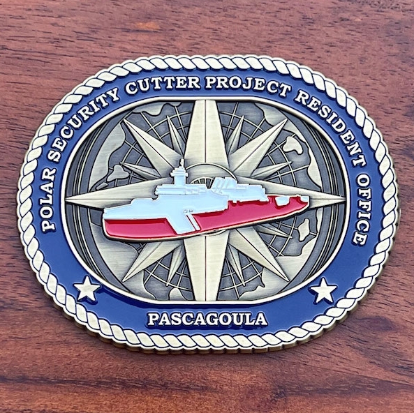 Polar Security Cutter Project Challenge Coin