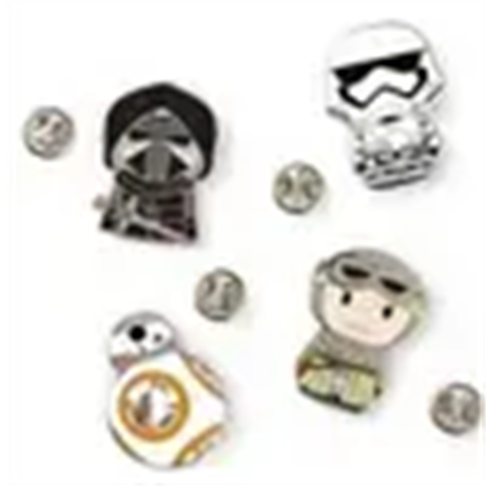 Why design hard enamel silver plated astronauts metal pins