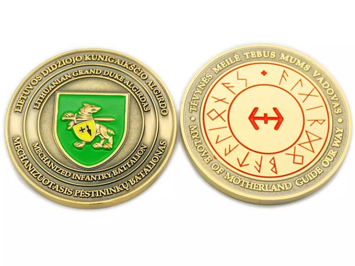 Islamic Challenge Coins Stamping 3D Coin
