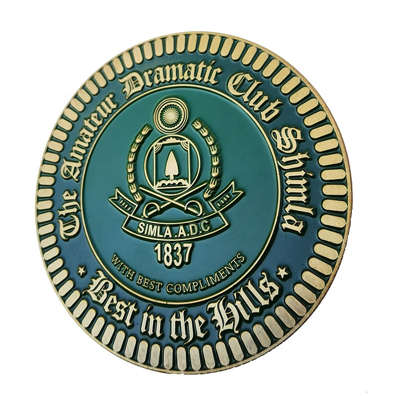Personalized Metal Blank 3d Soft And Hard Enamel Military Challenge Coin Commemorative Coins