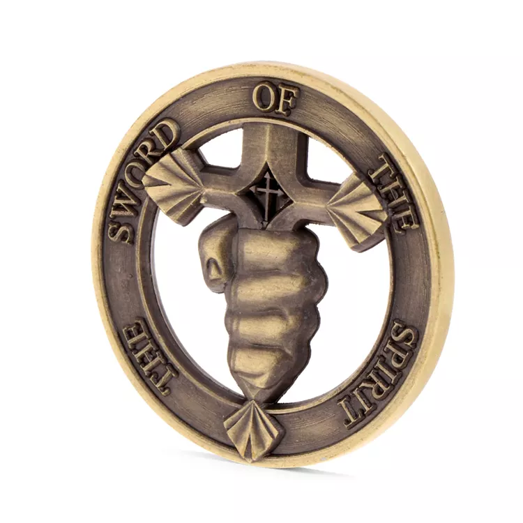  Logo Engraved Monedas Commemorative Saint Michael Coins