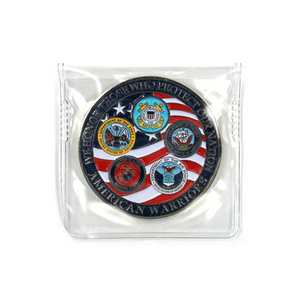  Military Souvenir Army Commemorative Sports Metal Soft Enamel Challenge Coin