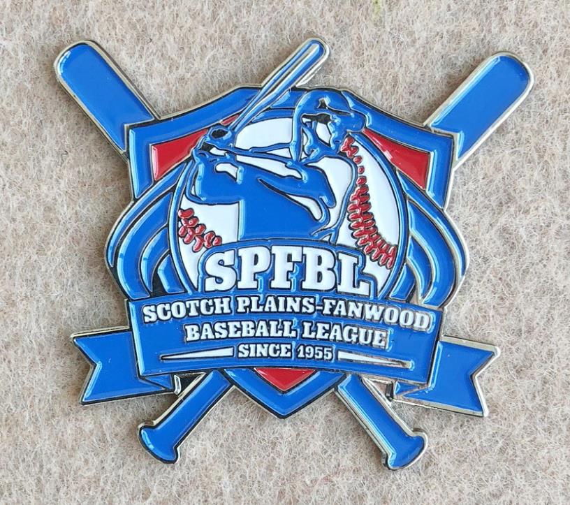 baseball pins blue